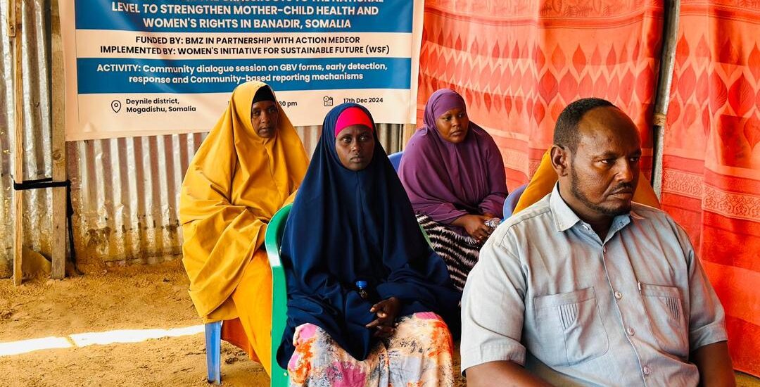 WSF Leads Community Dialogue on Gender-Based Violence in Deynille, Somalia